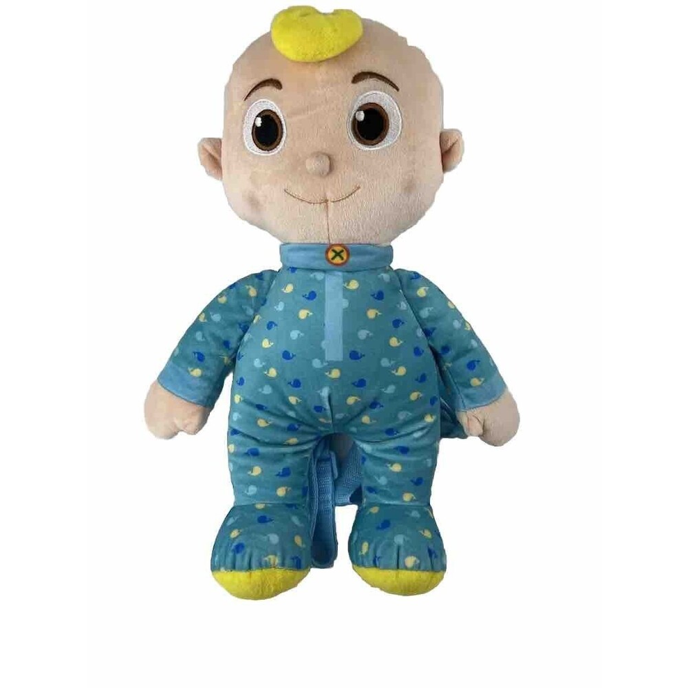 Cocomelon Plush JJ Doll Backpack Children’s Bag Adjustable Straps Stuffed Toy